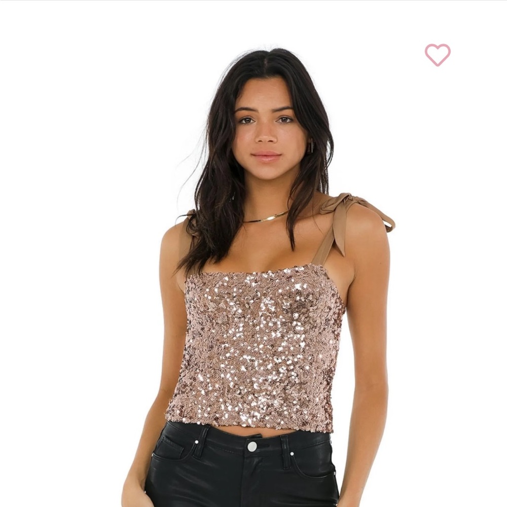 NWOT Free People Sparkly Tank